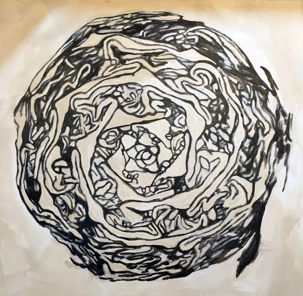 Cabage, painting by Jayashri Triolo