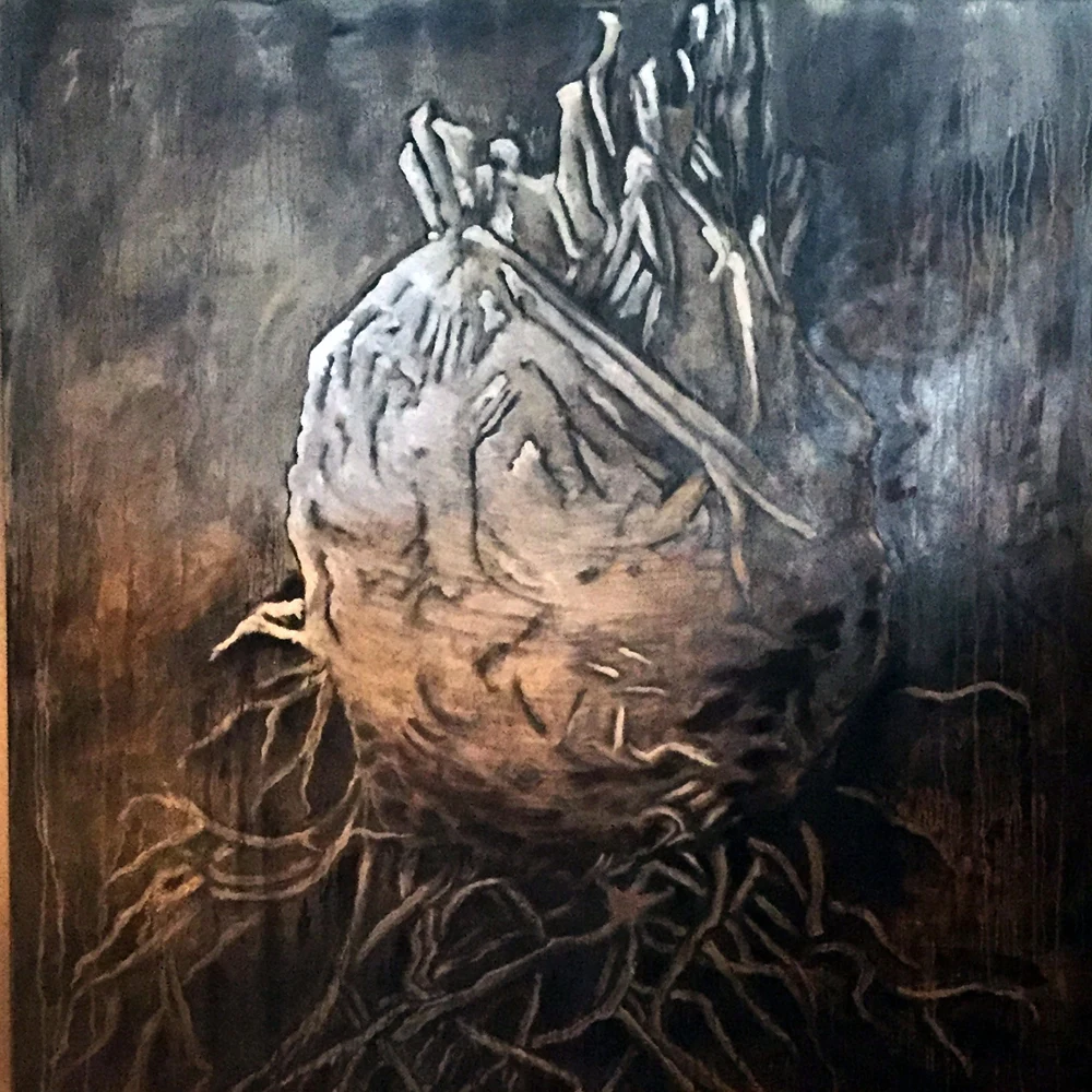 Celery Root, painting by Jayashri Triolo