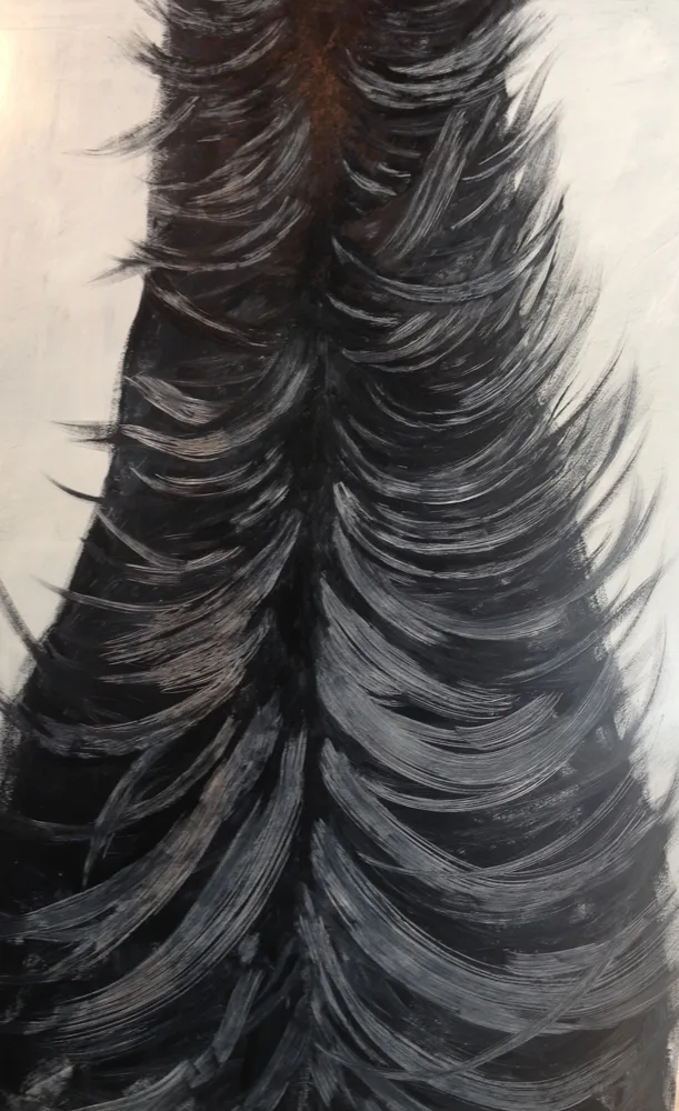 Horse Mane, Oil by Jayashri Triolo
