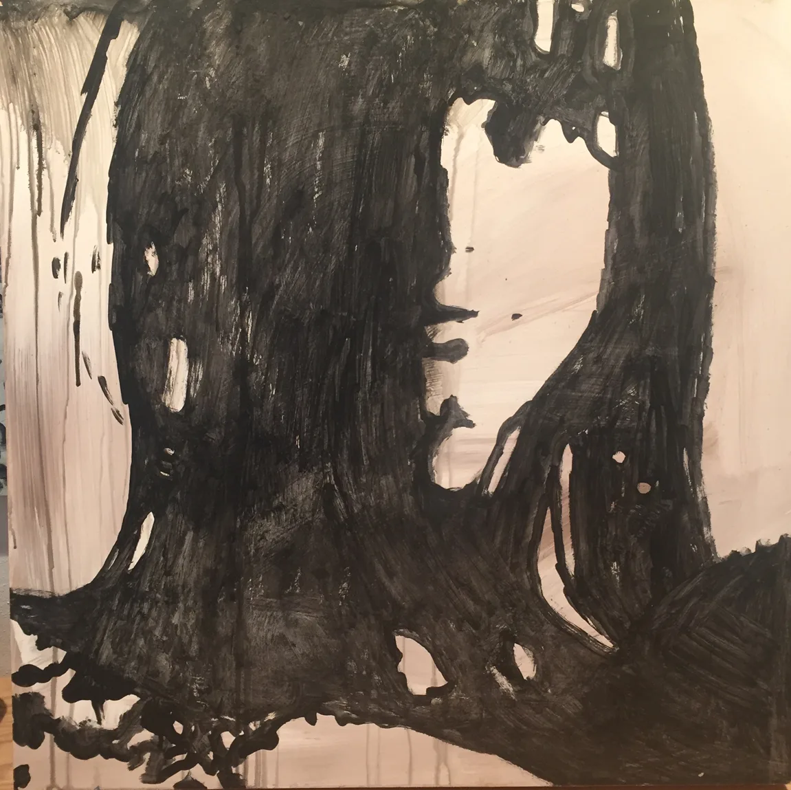 Series #3, Oil & acrylic by Jayashri Triolo