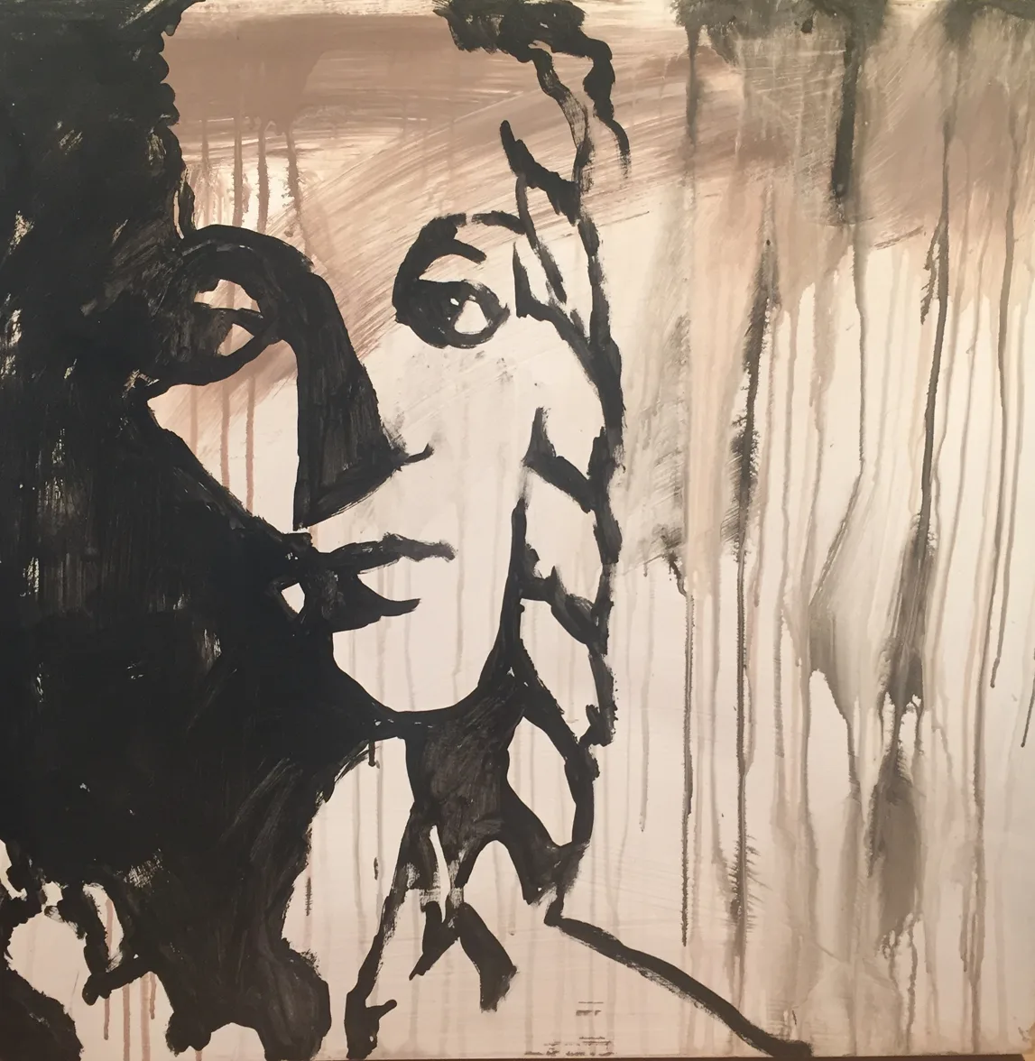 Series #4, Oil & acrylic by Jayashri Triolo