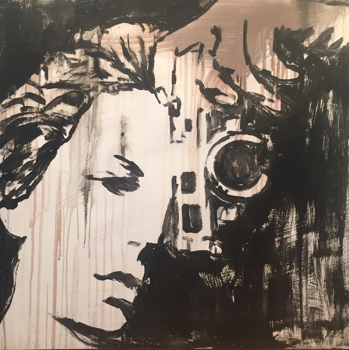 Series #5, Oil & acrylic by Jayashri Triolo