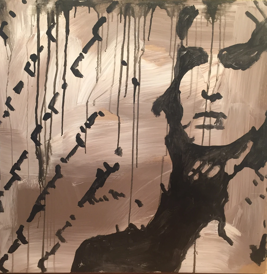 Series #7, Oil & acrylic by Jayashri Triolo