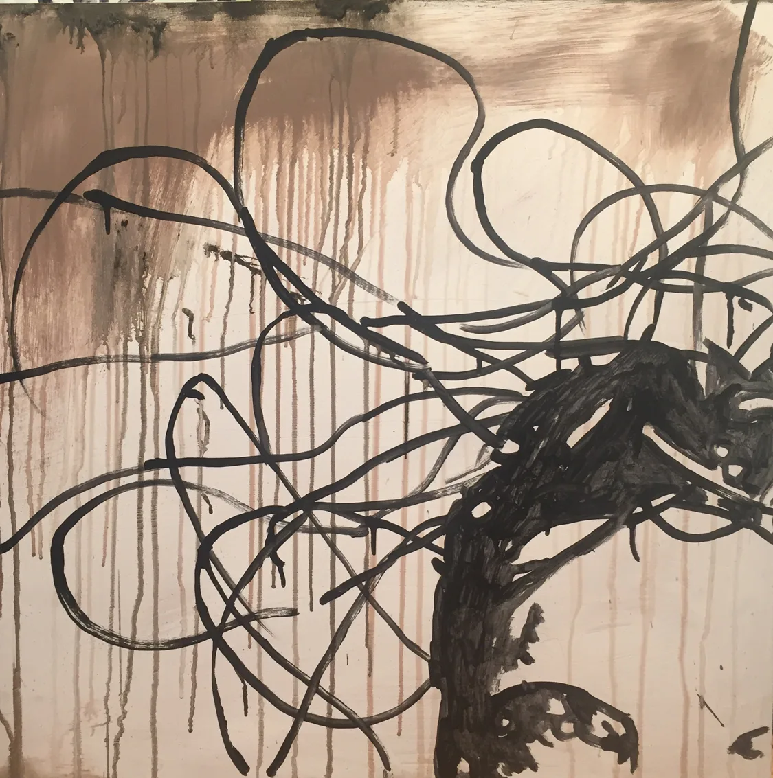 Series #8, Oil & acrylic by Jayashri Triolo