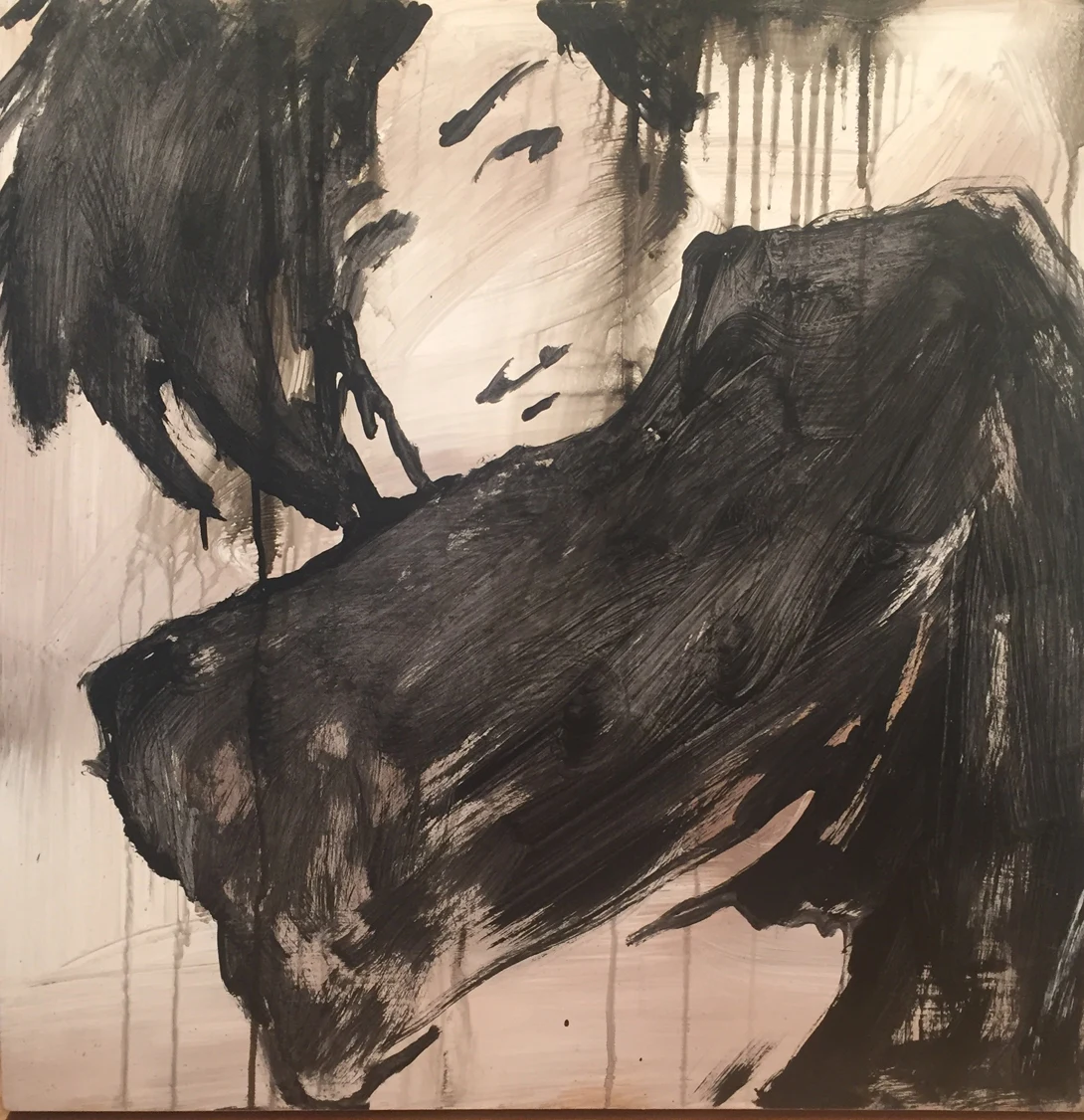 Series #9, Oil & acrylic by Jayashri Triolo