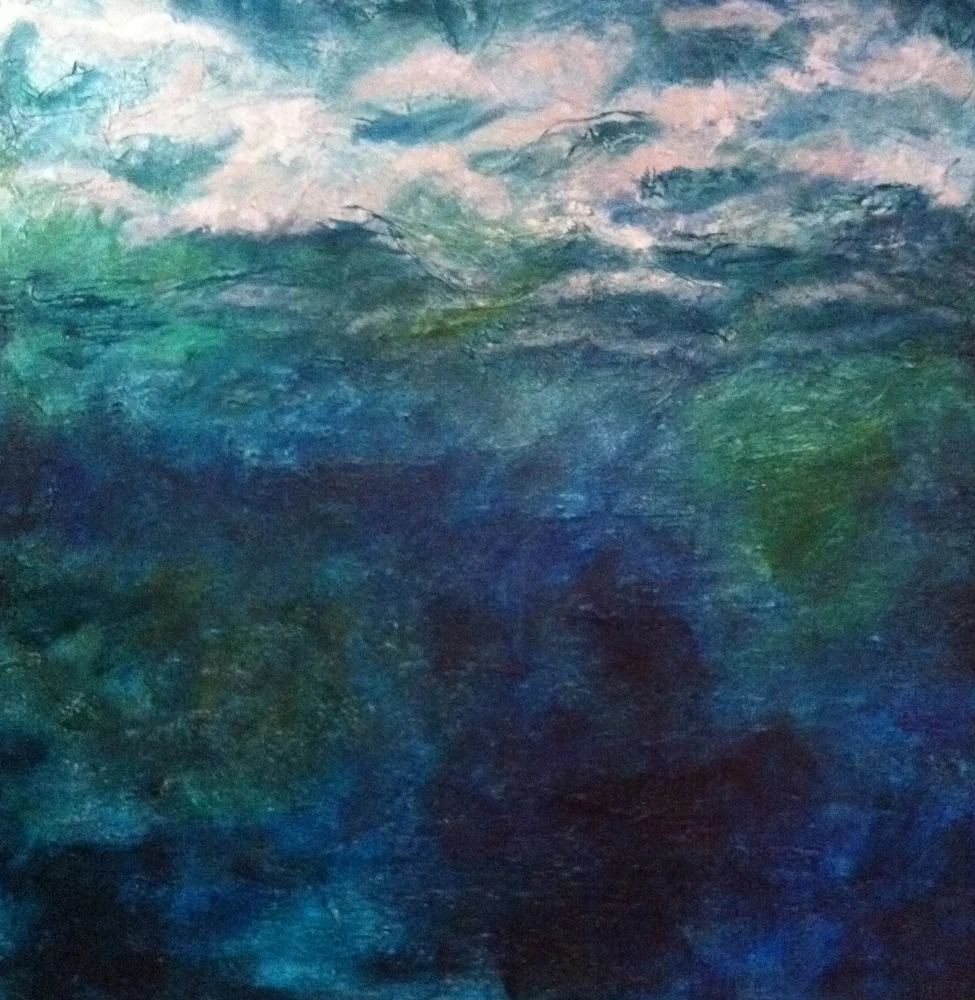 Water, Acrylic by Jayashri Triolo