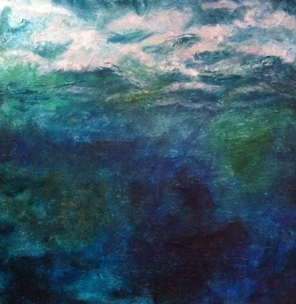 Water, Acrylic by Jayashri Triolo